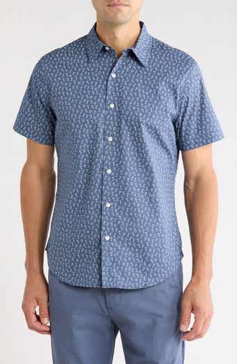 Slim Fit Poplin Button-Up Shirt