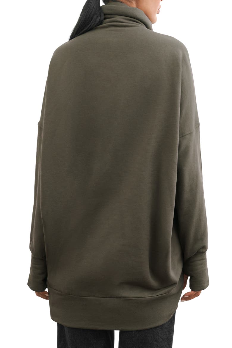 Boerum French Terry Sweatshirt, Alternate, color, OLIVE