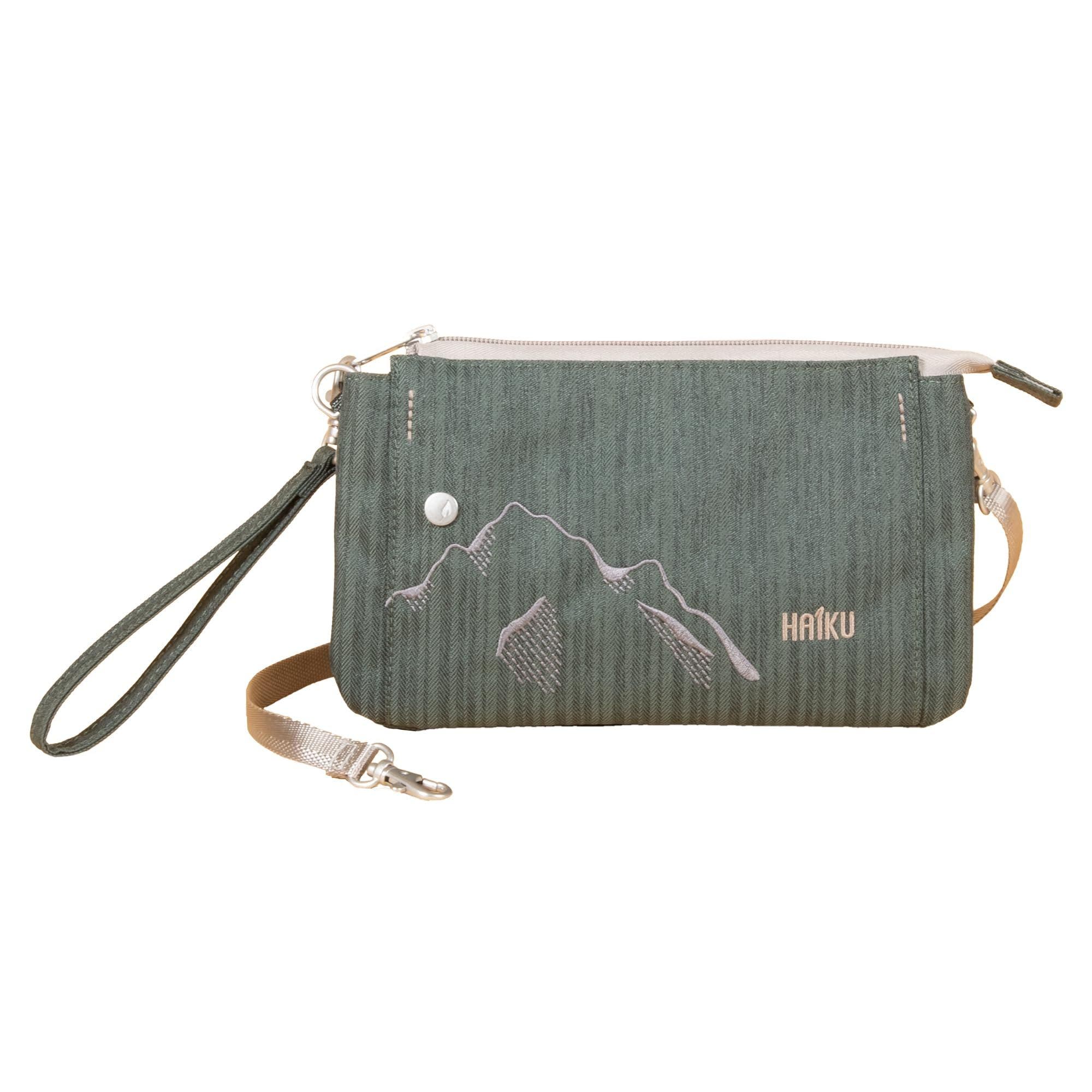 HAIKU Stride Wristlet Wallet, Main, color, Deep Forest