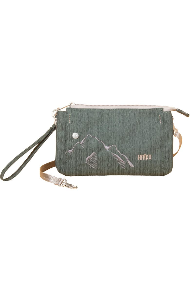 HAIKU Stride Wristlet Wallet, Main, color, Deep Forest