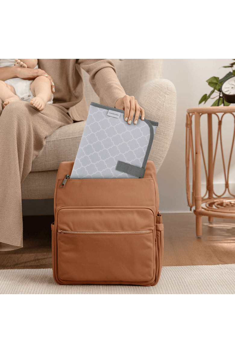 Compact Changing Pad, Alternate, color, Grey Pattern