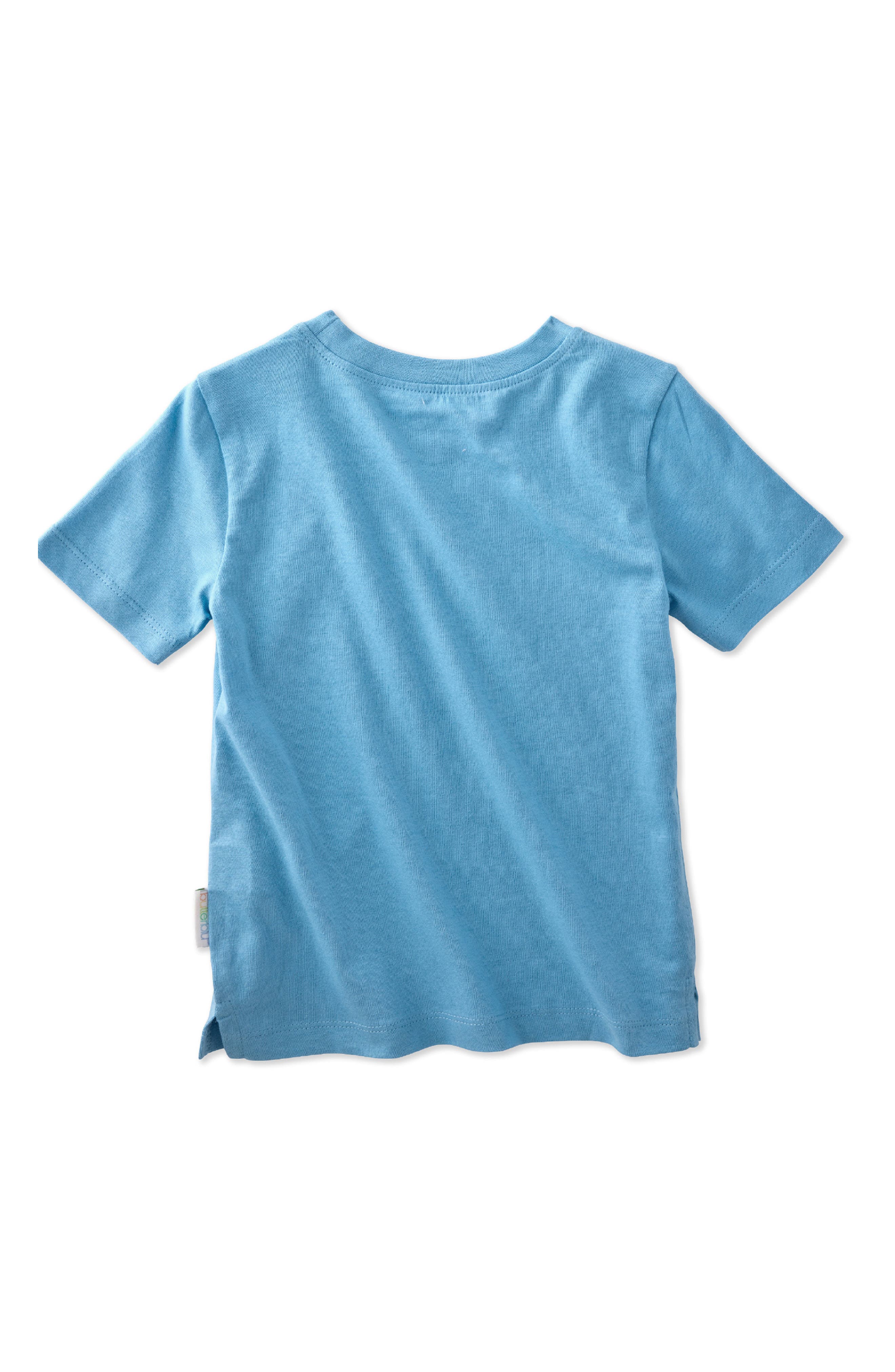 Детские BUTTERBLU Kids' Taylor Short Sleeve Organic Cotton Assorted 5-Pack T-Shirts — фото 4
