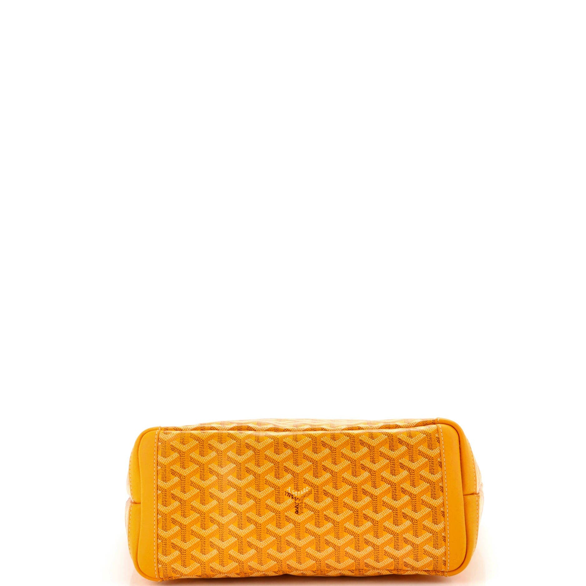 Pre-Owned Goyard Artois Tote Coated Canvas PM, Alternate, color, Yellow