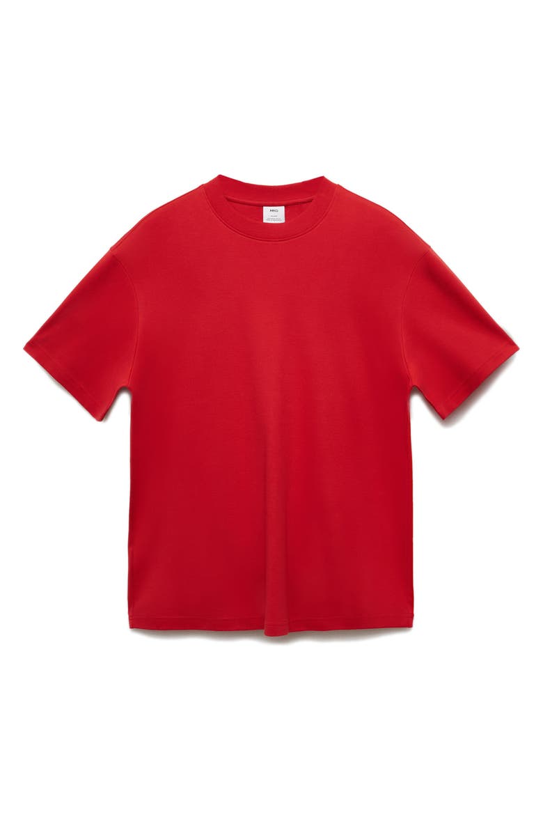 MANGO Relaxed Fit Cotton T-Shirt, Alternate, color, 