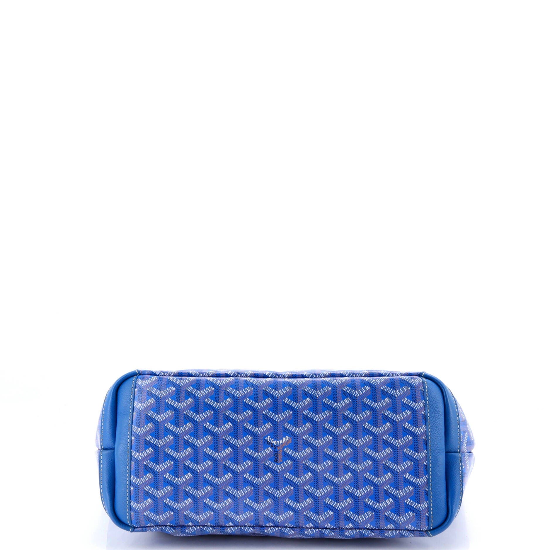 Pre-Owned Goyard Artois Tote Coated Canvas PM, Alternate, color, Blue