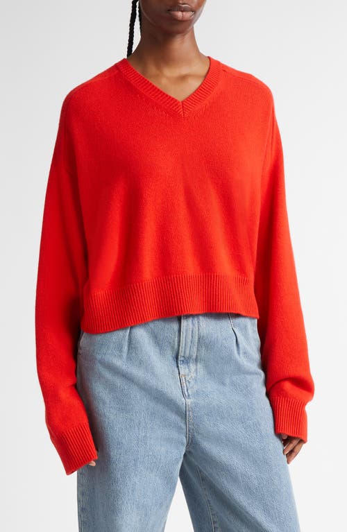 LOULOU STUDIO LOULOU DE SAISON ANZOR CASHMERE V-NECK SWEATER 