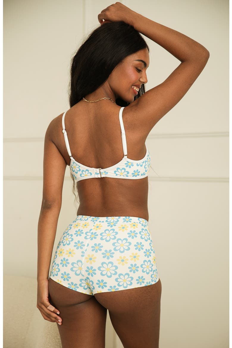 Farrah Elastic Waist Booty Short, Alternate, color, Honeysuckle