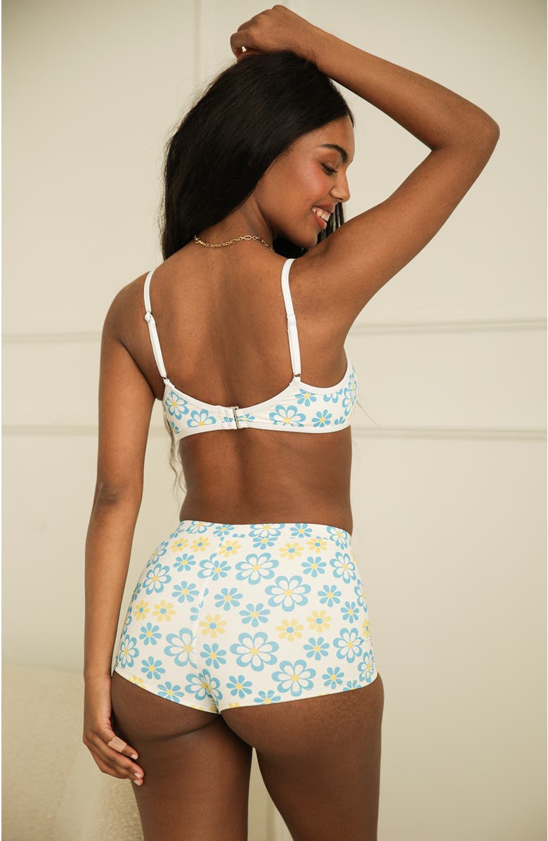 Dippin Daisys Farrah Elastic Waist Booty Short, Alternate, color, Honeysuckle