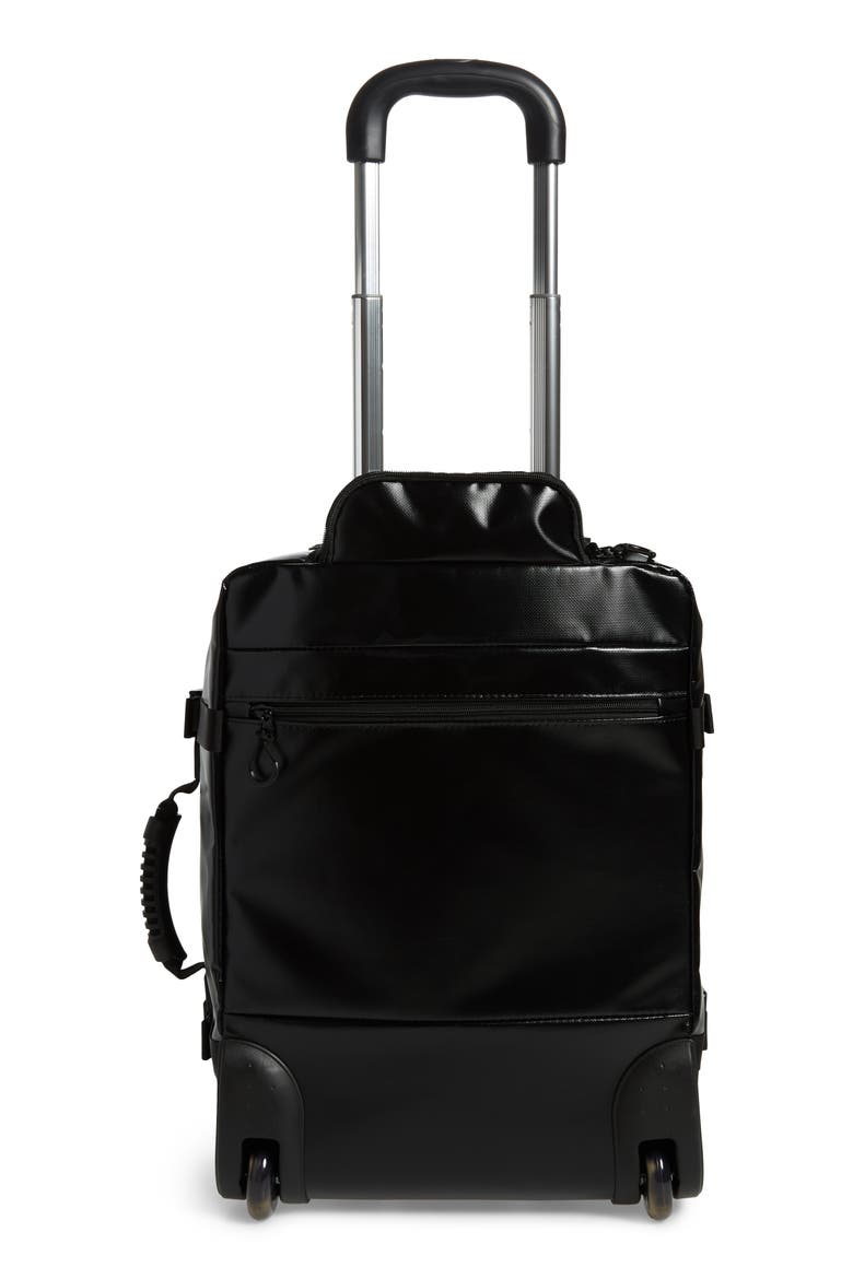 Tarpaulin Carry-On, Alternate, color, BLACK