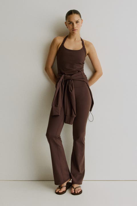 Flared Yoga Leggings With Softmove