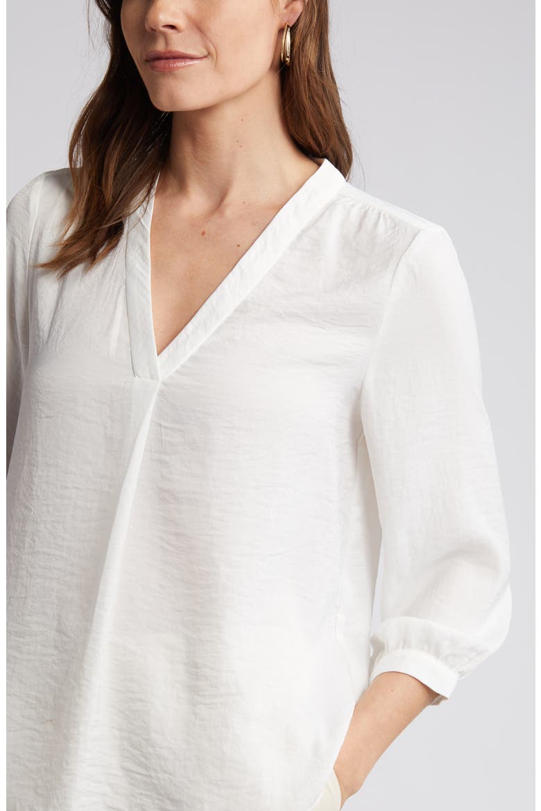 Rumple Satin Top, Alternate, color, NEW IVORY