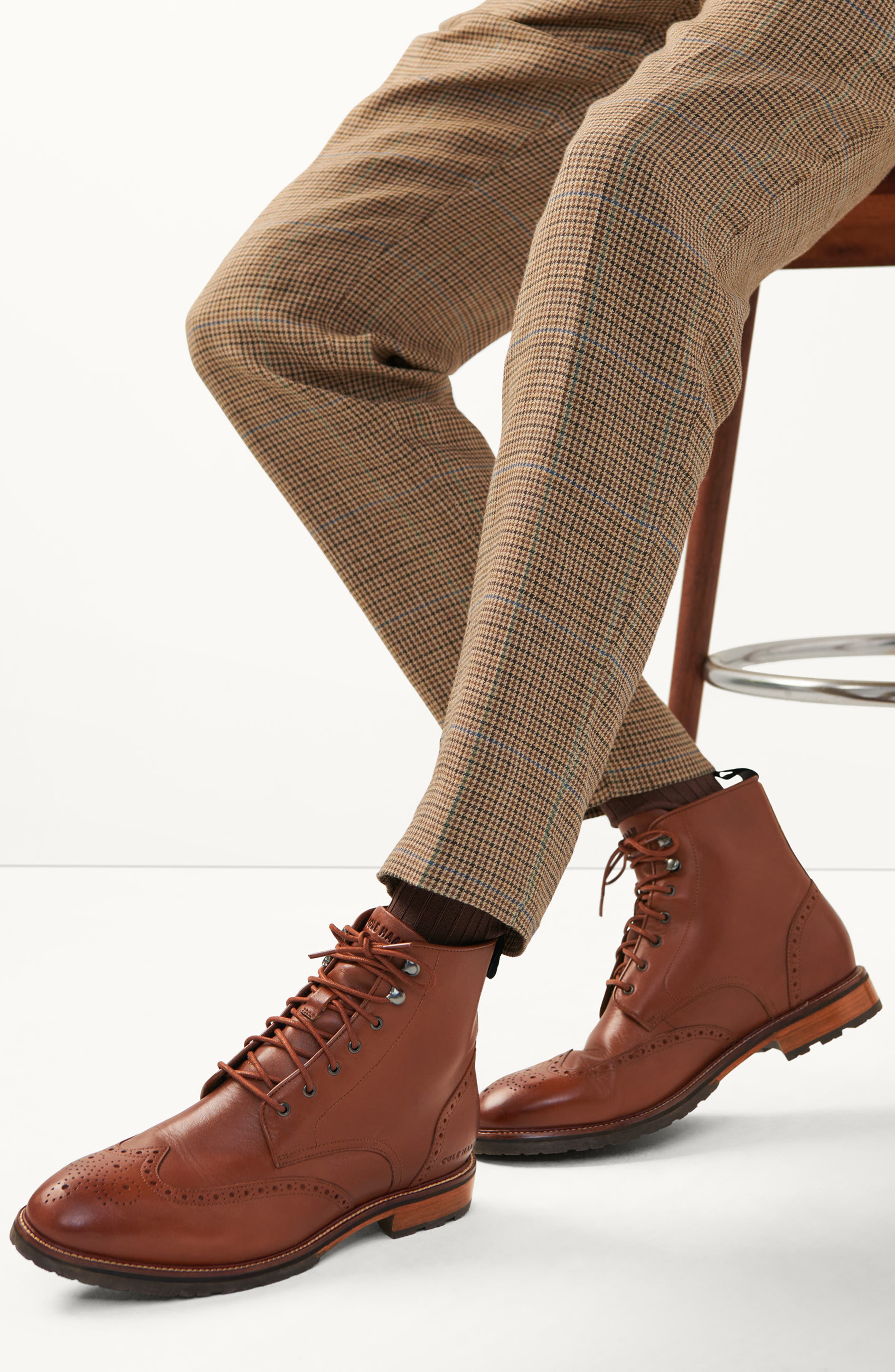 Cole Haan Berkshire Wingtip Boot サイズ8 Cole Haan Berkshire Lug Wingtip Boot (Men) | Nordstromrack