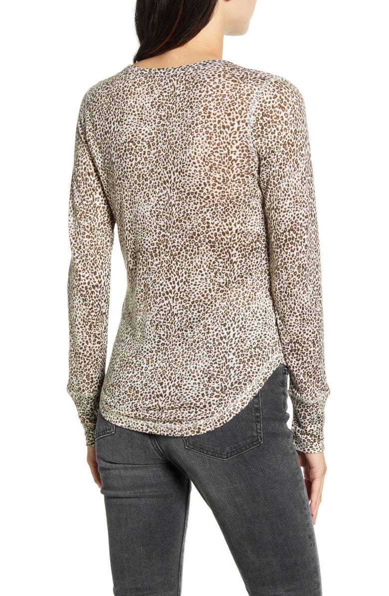 Rails Jourdan Long Sleeve Linen Blend Top, Alternate, color,