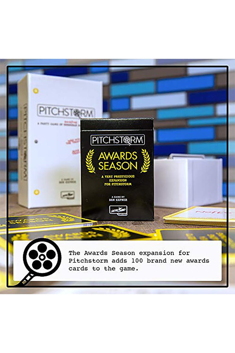 Awards Season Deck 100 Themed Cards, Movie Pitching Party Card Game, Alternate, color, Multicolored