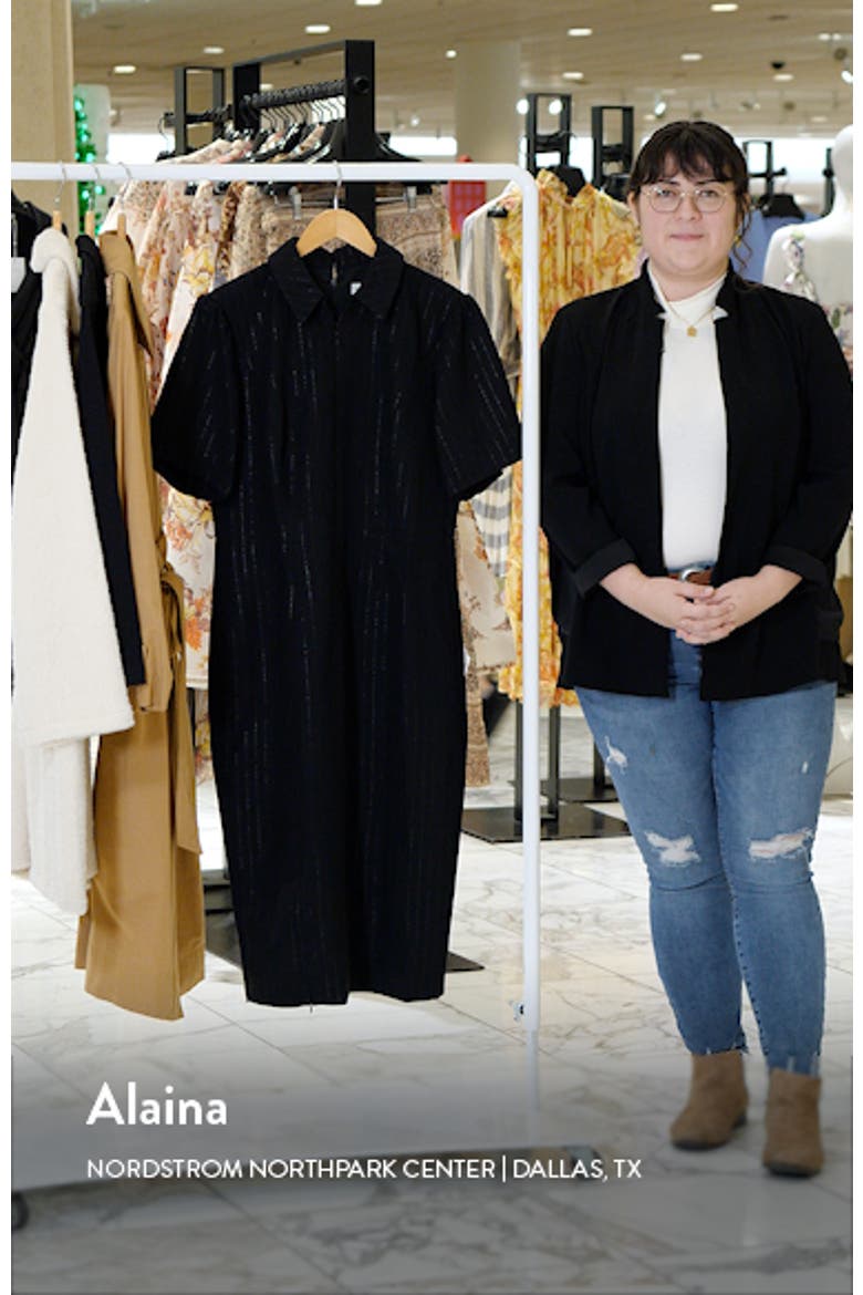Gloria Front Zip Sheath Dress video