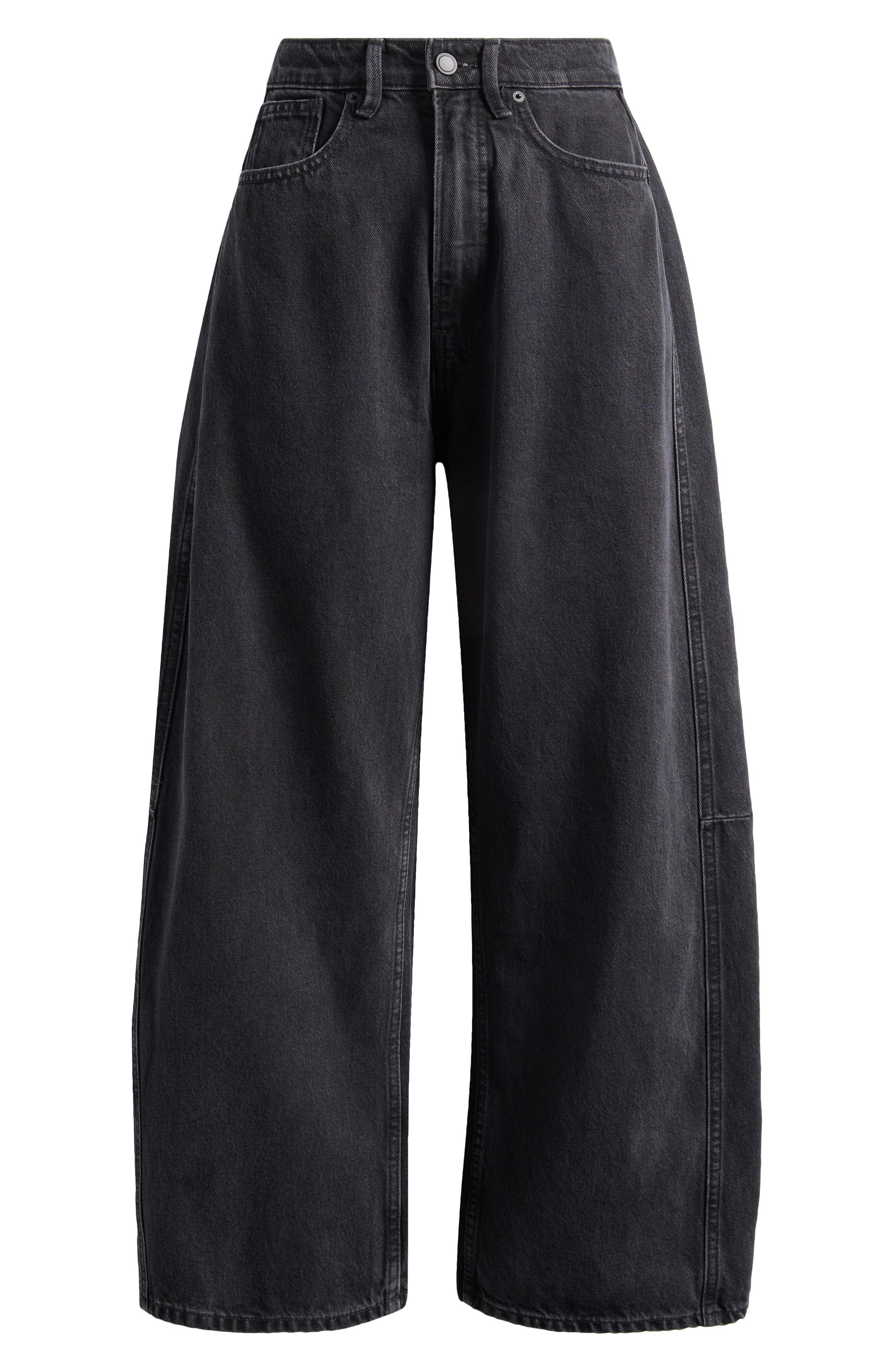 Good American Good Extreme Super High Waist Barrel Jeans