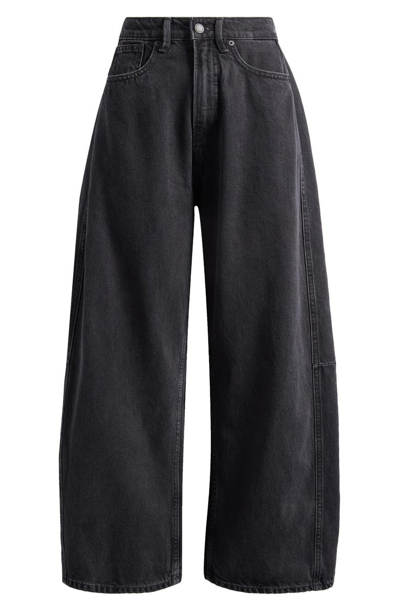 Good American Good Extreme Super High Waist Barrel Jeans, Main, color,