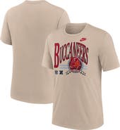 Nike Men's Nike Sand Tampa Bay Buccaneers Rewind Tri-Blend T-Shirt