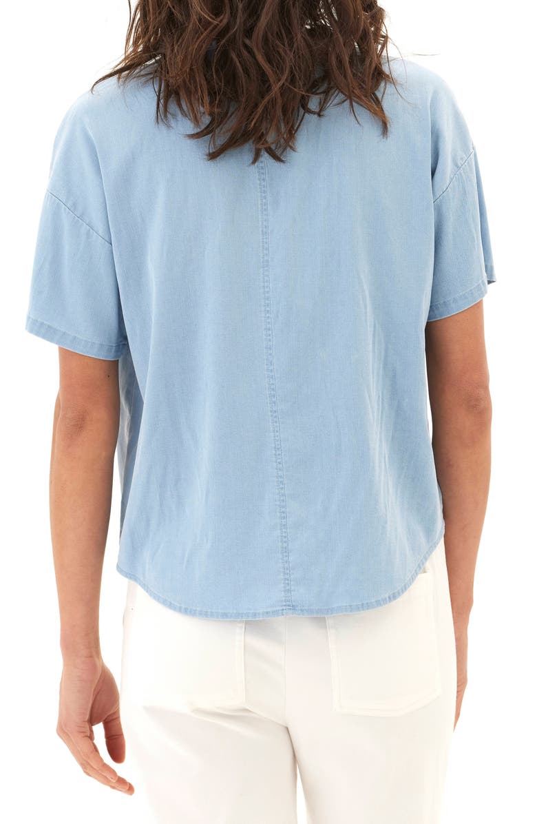 Threads 4 Thought Mikaela Stretch Chambray Shirt, Alternate, color, 