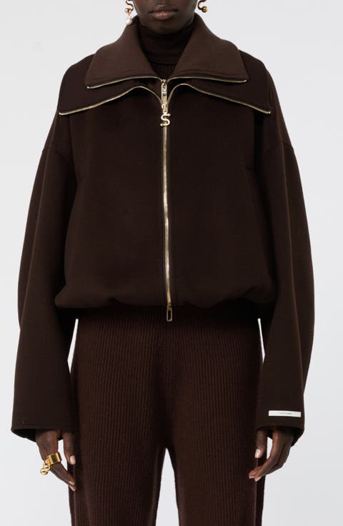 Emiro Virgin Wool Short Coat