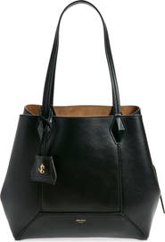 Jimmy Choo Medium Diamond Leather Tote