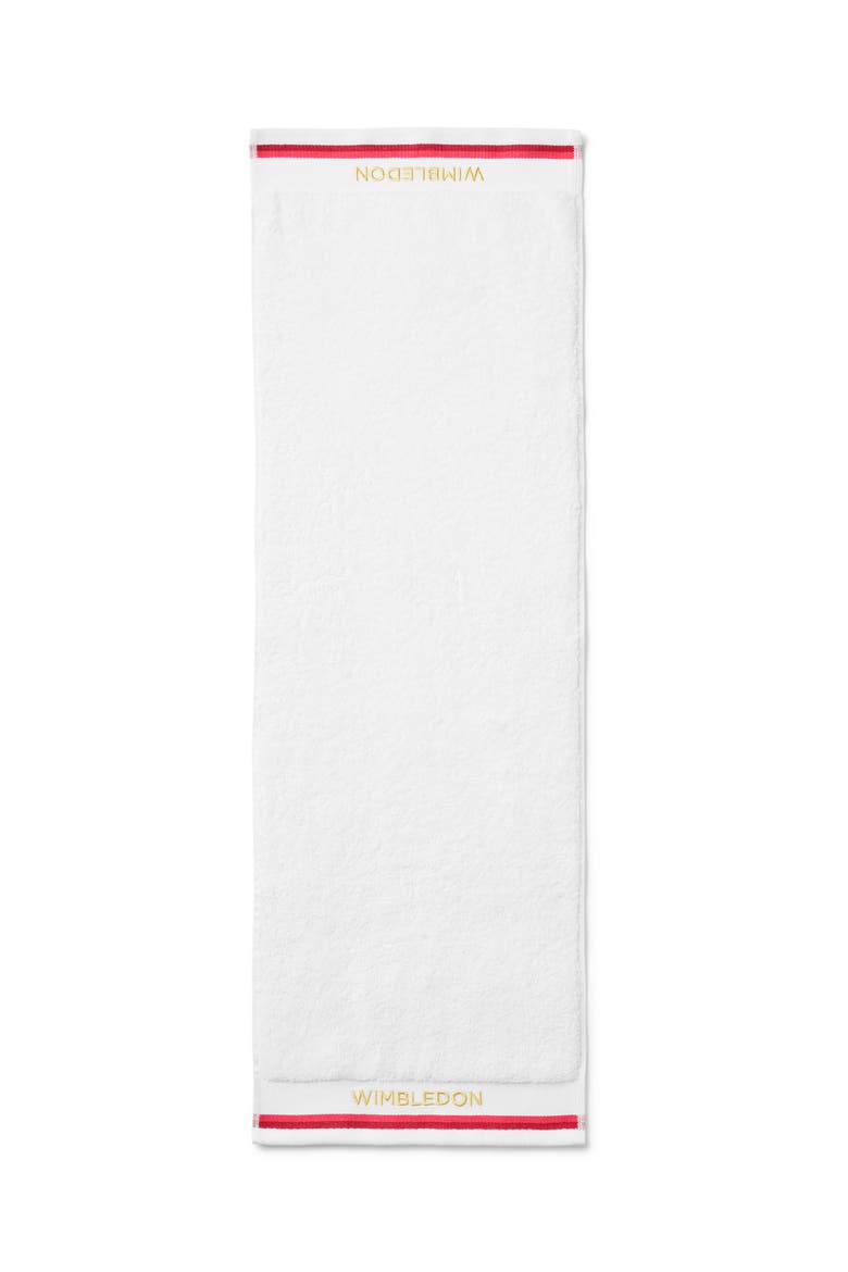 Wimbledon Quick Dry Sports Ribbon Towels, Main, color, Strawberry