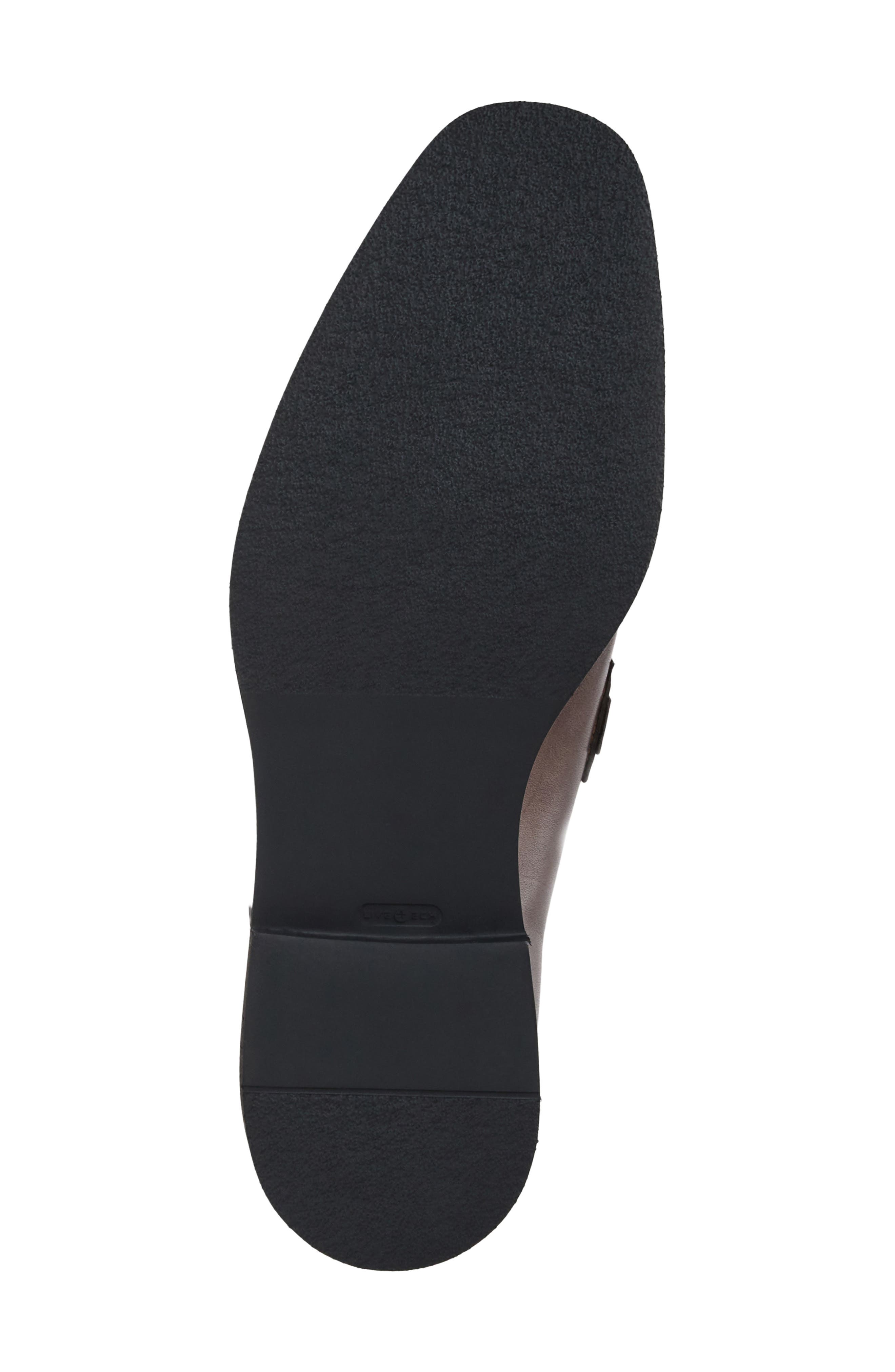Roma Bit Loafer, Alternate, color, DARK BROWN CALF