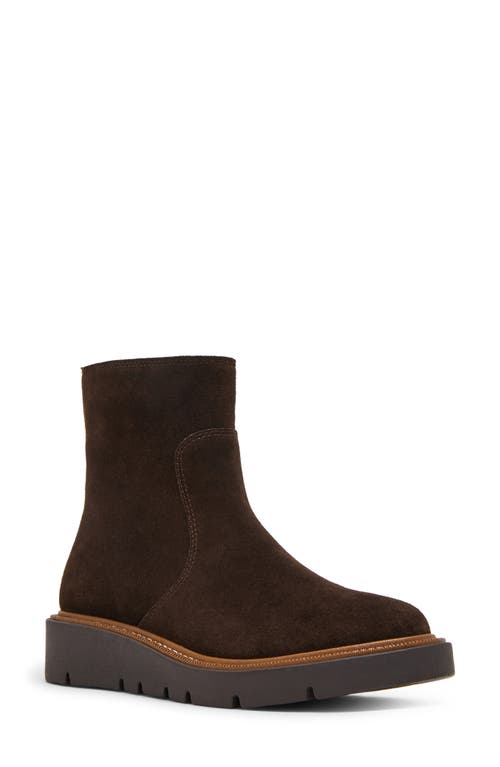 Blondo Motion Wedge Bootie In Brown