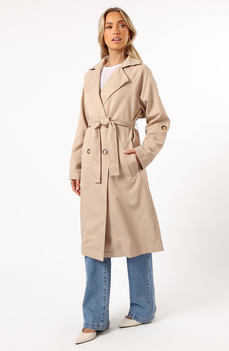 Petal & Pup Montana Trench Coat, Alternate, color, Beige