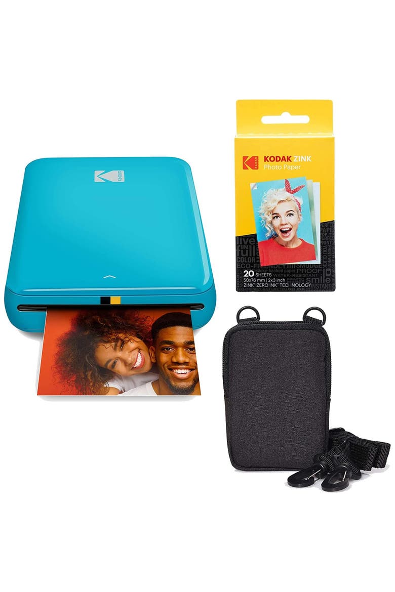 Step 2x3" Printer + Paper Bundle, Main, color, Blue