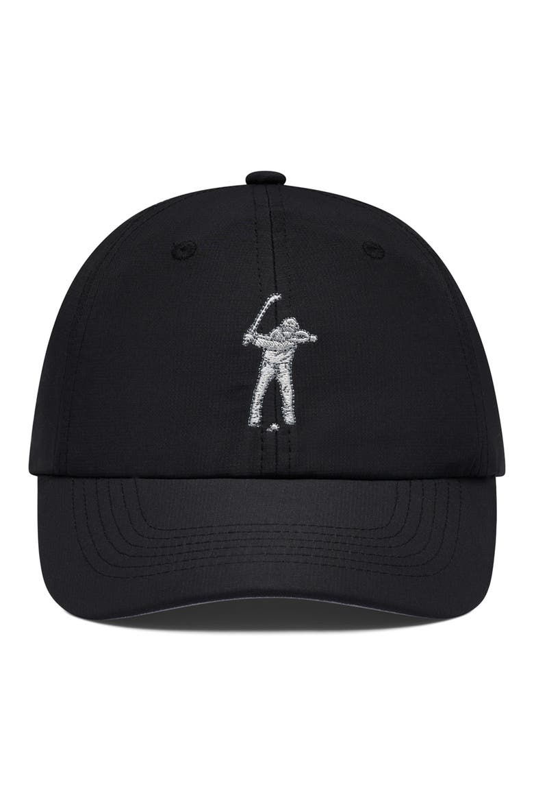 Signature Adjustable Tournament Hat, Alternate, color, BLACK