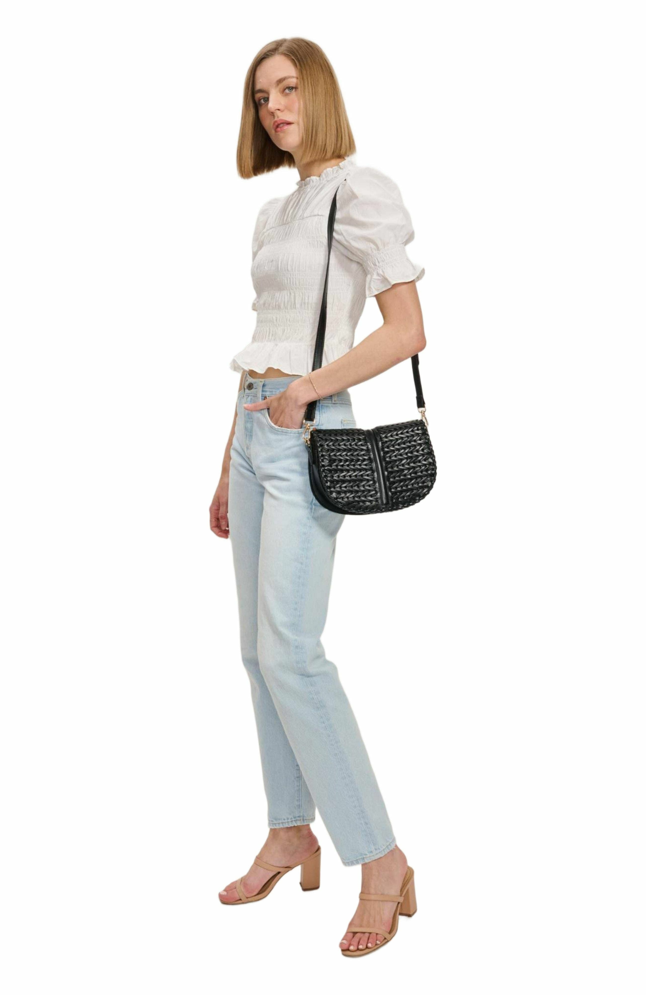 MODA LUXE Cecillia Crossbody, Alternate, color, Black