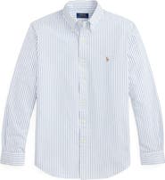 Polo Ralph Lauren Classic Fit Stripe Seersucker Button-Down Shirt