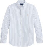 Polo Ralph Lauren Classic Fit Stripe Seersucker Button-Down Shirt