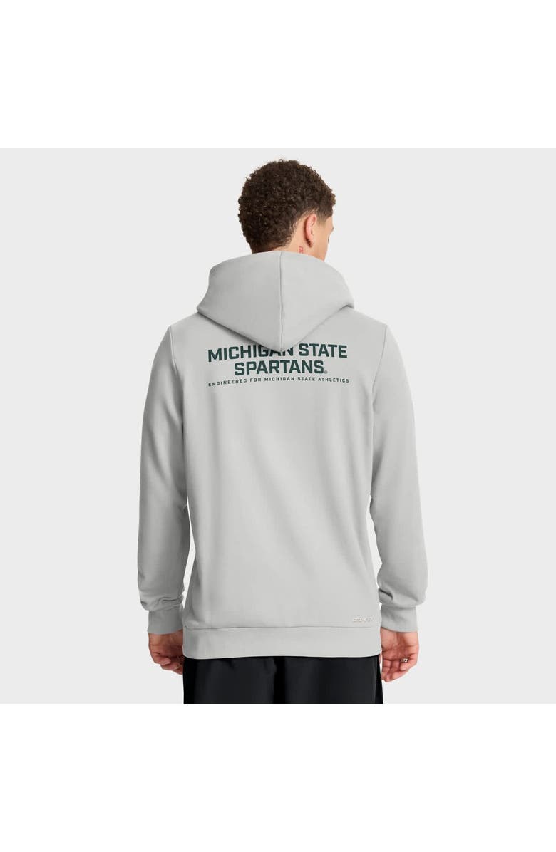 Nike Men's Nike Gray Michigan State Spartans 2025 Sideline Standard Issue Dri-FIT Full-Zip Hoodie, Alternate, color, Gray