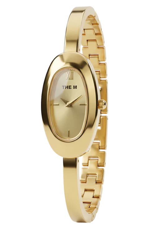 The Mulberry Oval Bracelet Watch, 22mm x 34mm