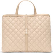 MZ Wallace Medium Astor Leather Trim Top Handle Tote