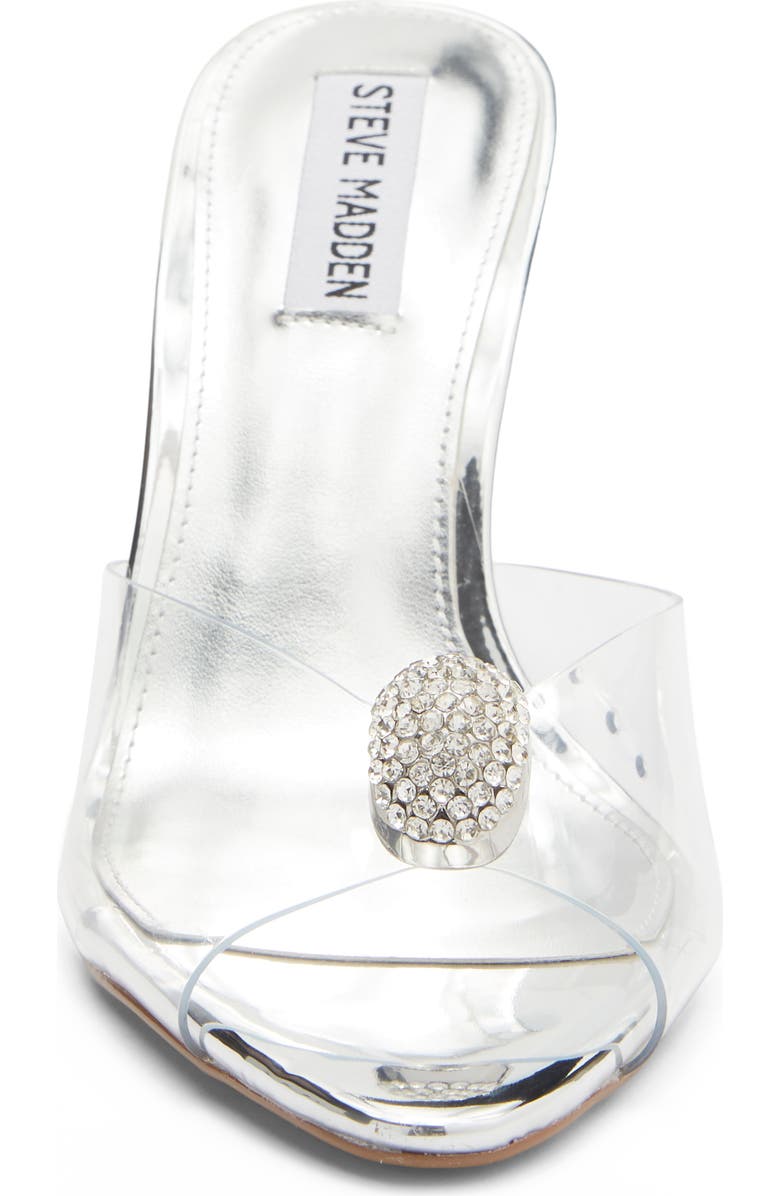 Steve Madden Tula Clear Slide Sandal, Alternate, color, Clear