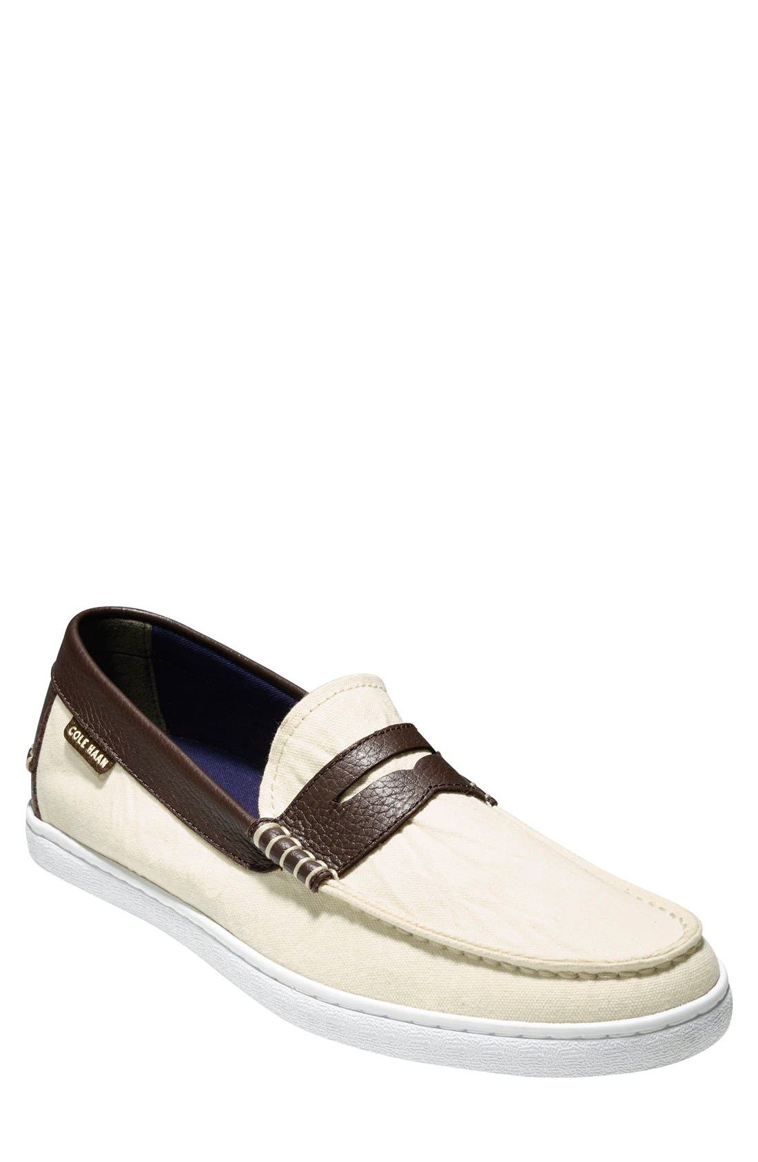 Cole Haan Canvas Penny Loafer