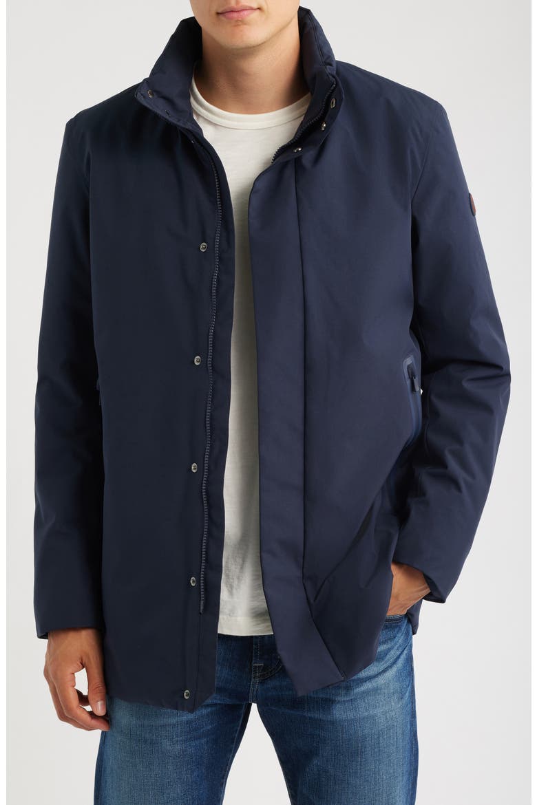 Blaise Waterproof PLUMTECH® Jacket, Main, color, BLUE BLACK