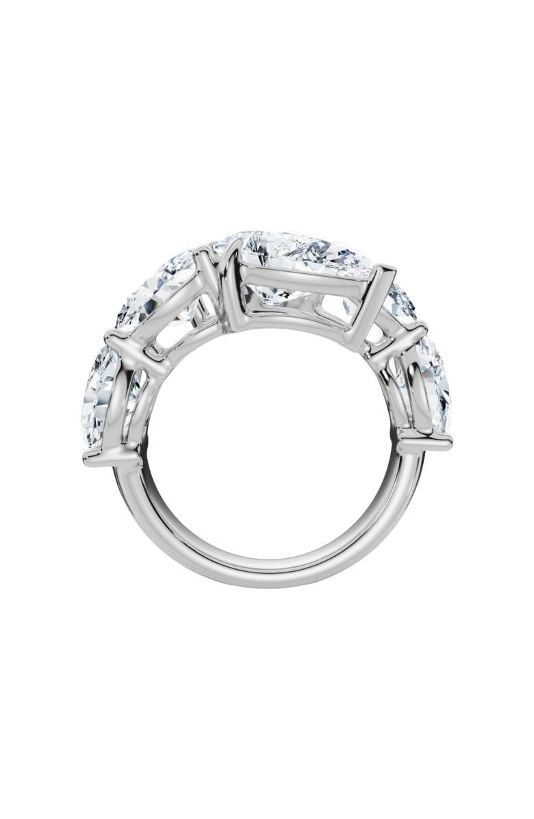 Bliss Diamond 7.10Ct Pear & Oval Shape Bypass Ring Gold Lab Grown, Alternate, color, 