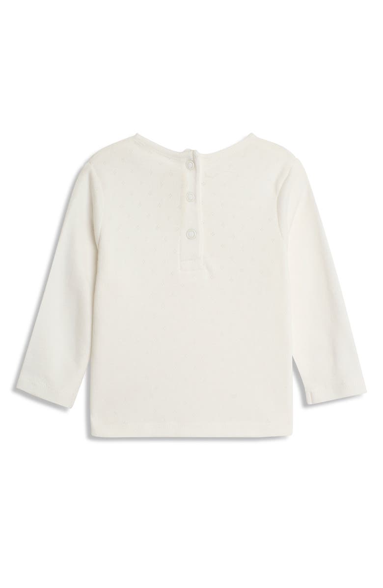 JOJO MAMAN BEBE Quilted Floral Cotton Overalls & Top Set, Alternate, color, 