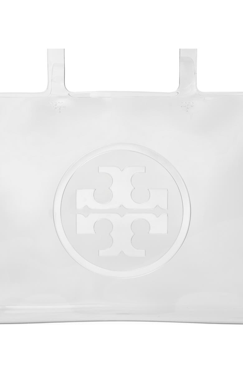 Tory Burch Small Ella Clear Tote, Alternate, color, Crysyal Clear