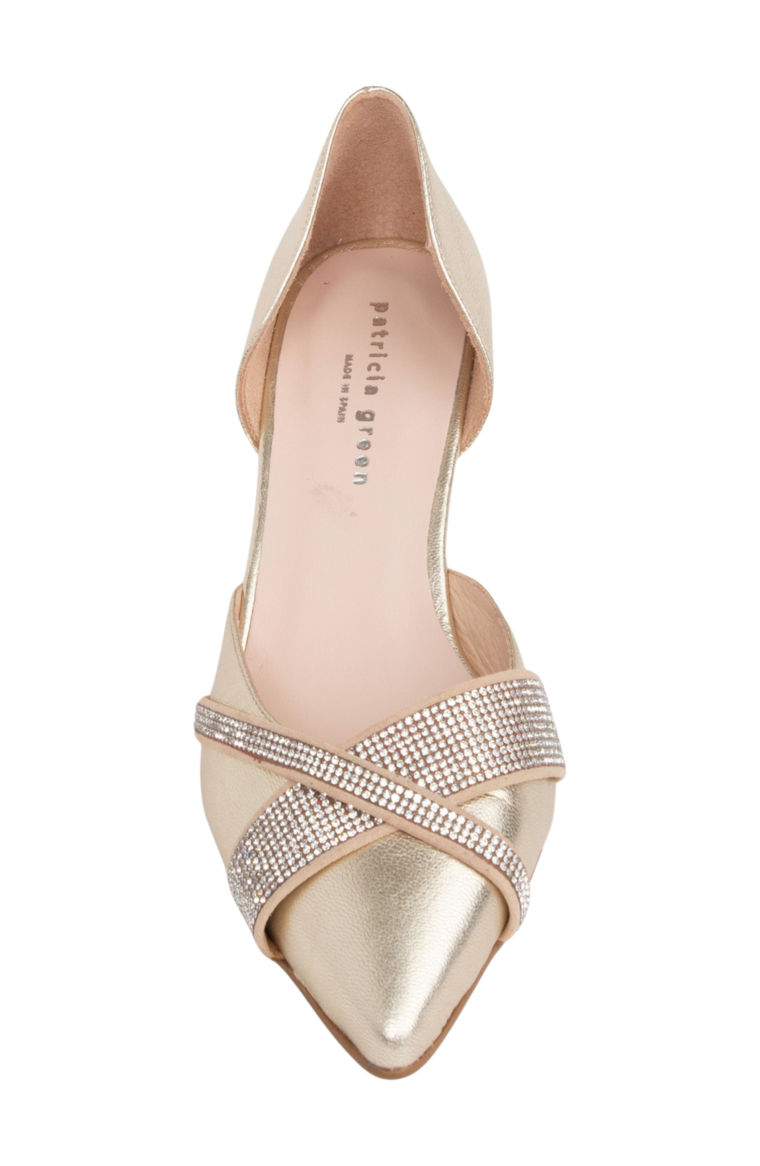 Milan d'Orsay Pump, Alternate, color, GOLD LEATHER