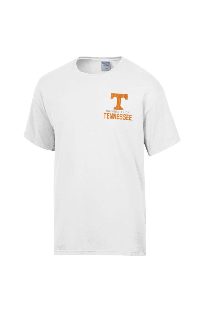 Comfort Wash Men's Comfort Wash White Tennessee Volunteers Vintage Logo T-Shirt, Alternate, color, 