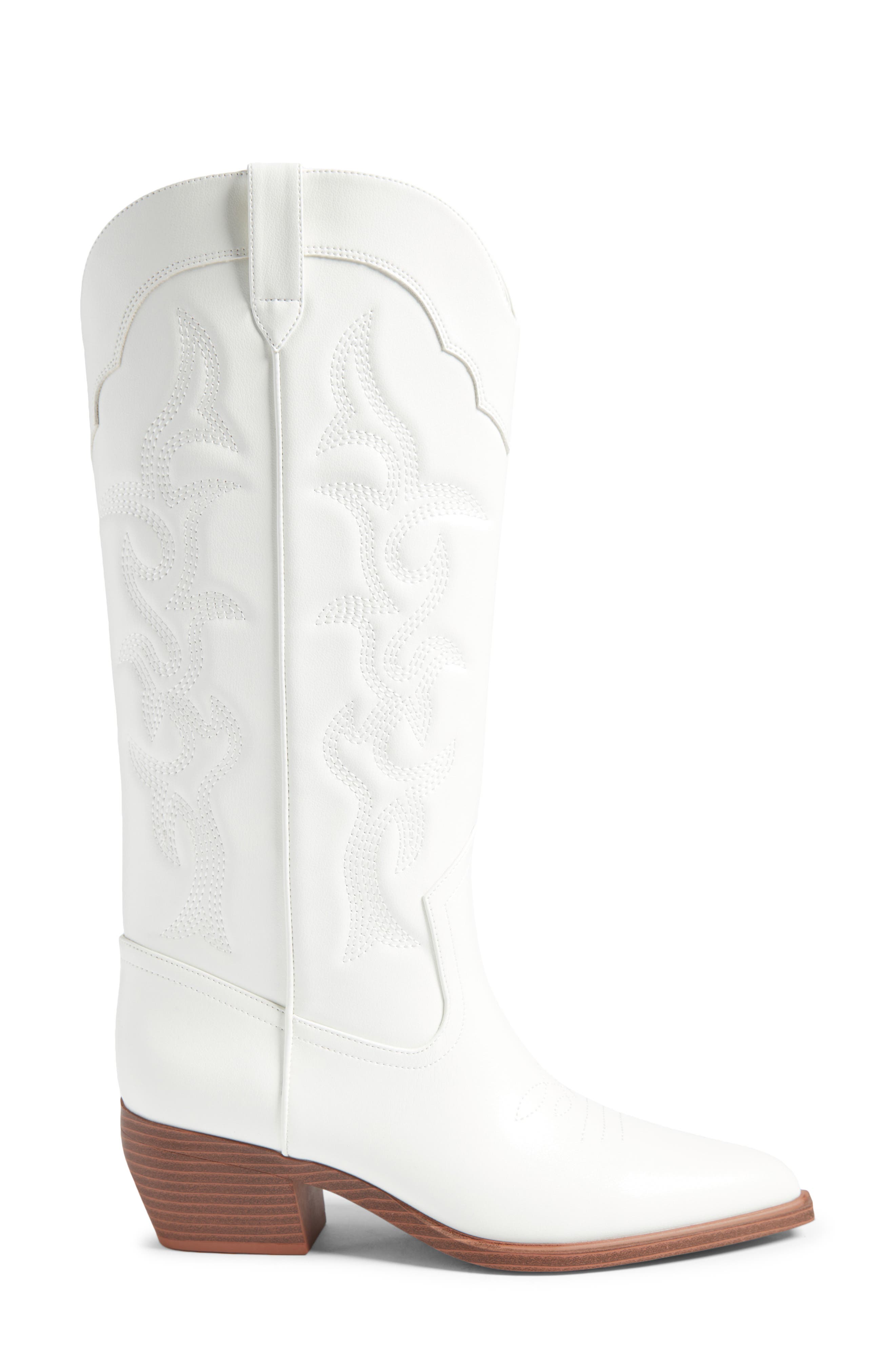Rory Western Boot, Alternate, color, IVORY EGRET