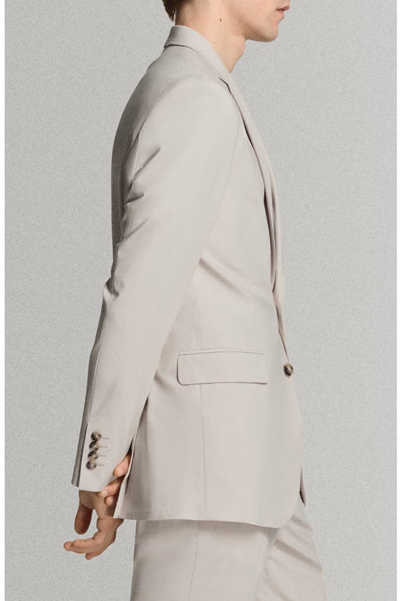 Superslim Fit Stretch Sport Coat, Alternate, color, ECRU