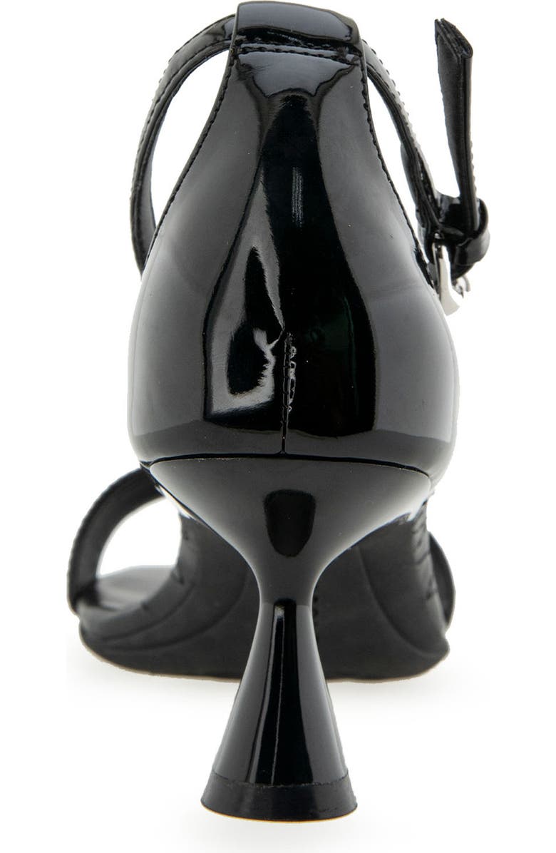 Aerosoles Jazzy Ankle Strap Sandal, Alternate, color, Black Patent Faux Leather