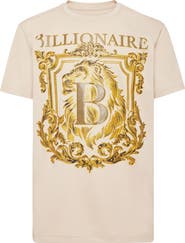 BILLIONAIRE T-Shirt Round Neck Ss Lion B Frame Men