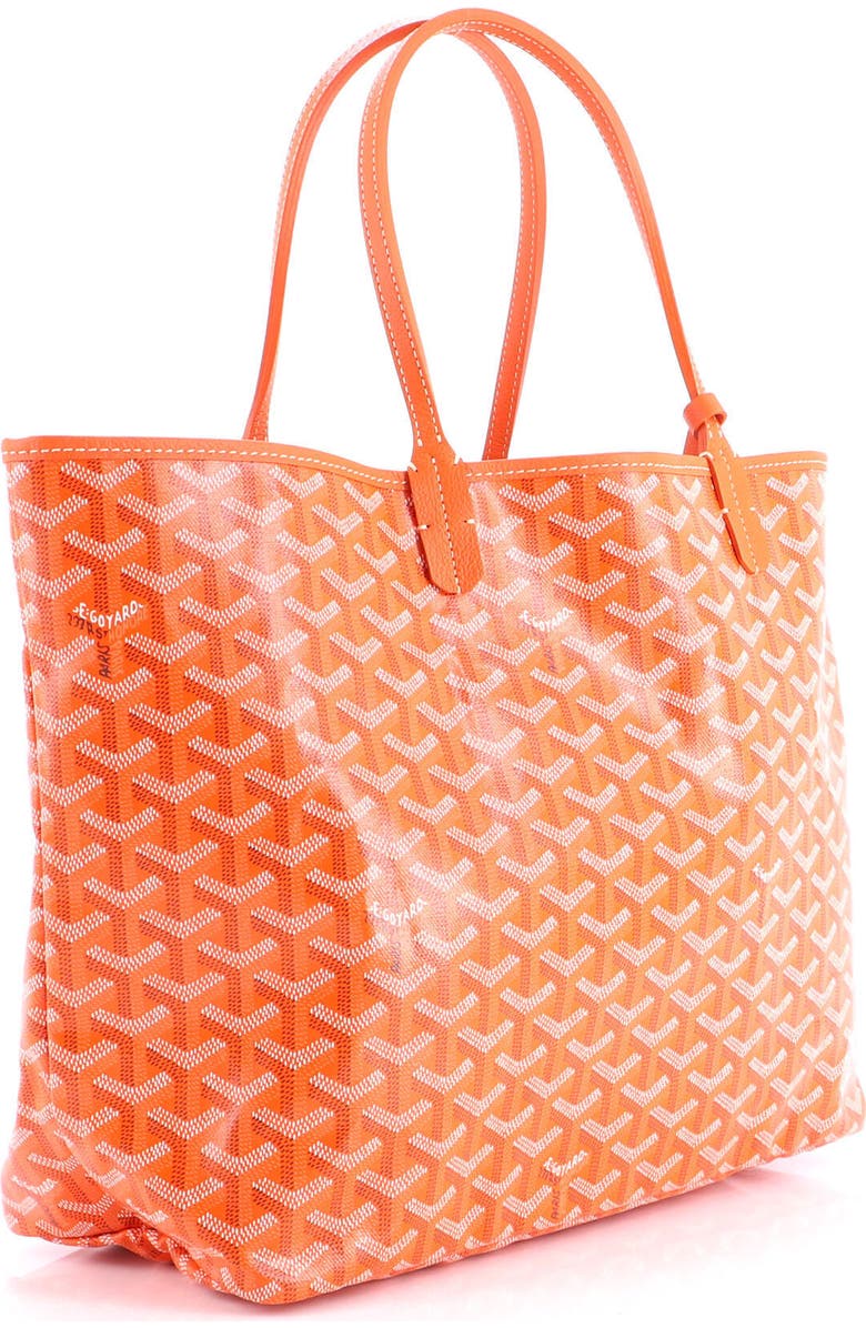 Pre-Owned Goyard Saint Louis Tote Coated Canvas PM, Alternate, color, Orange